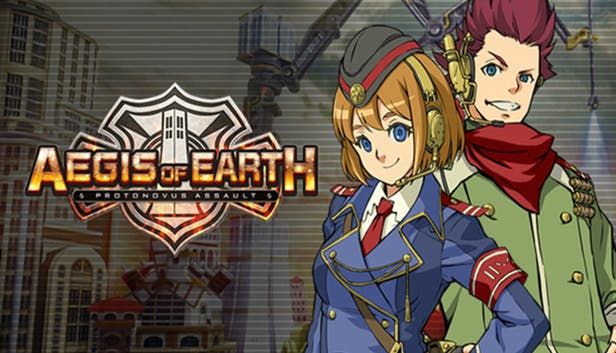 Front Cover for Aegis of Earth: Protonovus Assault (Windows) (Humble Store release)