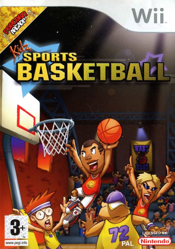 Front Cover for Kidz Sports: Basketball (Wii)