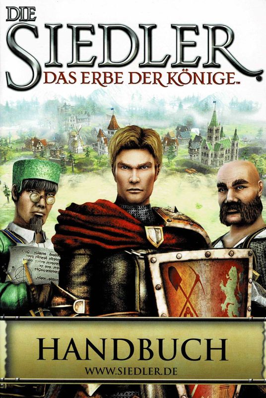 Manual for Heritage of Kings: The Settlers (Windows): Front