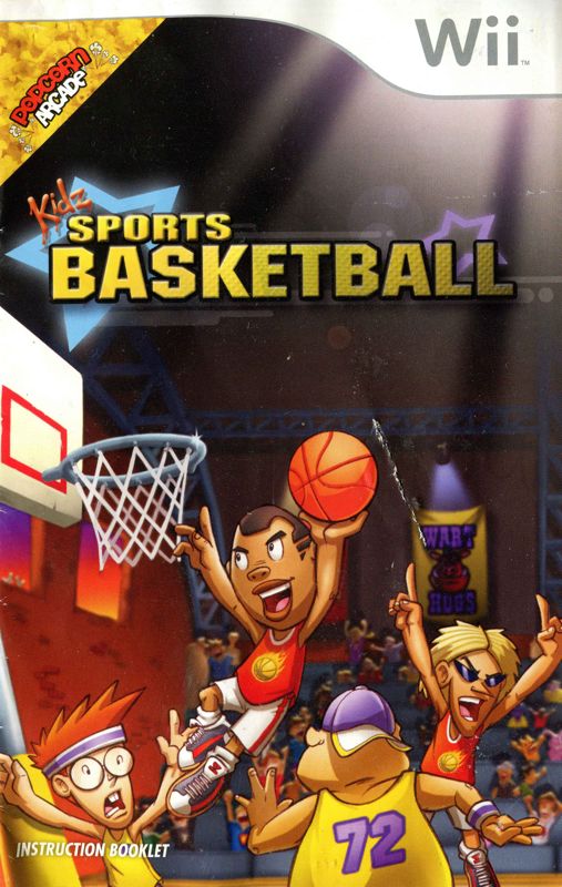 Manual for Kidz Sports: Basketball (Wii): Front
