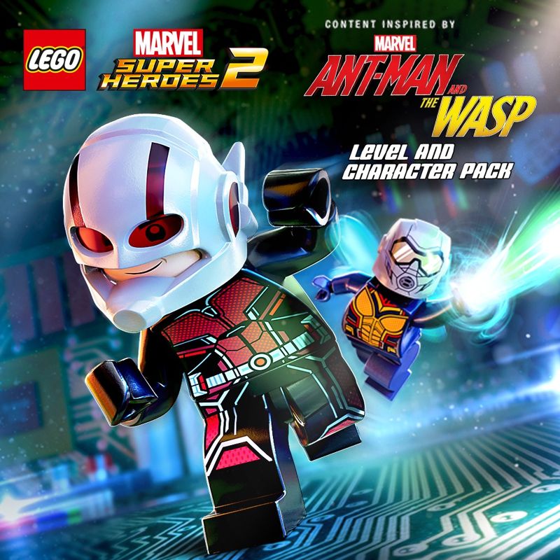 Front Cover for LEGO Marvel Super Heroes 2: Marvel's Ant-Man and the Wasp Level and Character Pack (PlayStation 4) (download release)