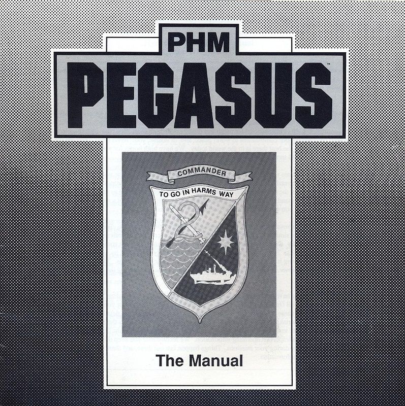 Manual for PHM Pegasus (Commodore 64): Front