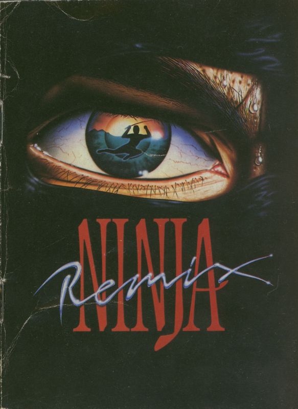 Manual for Ninja Remix (Commodore 64): Front