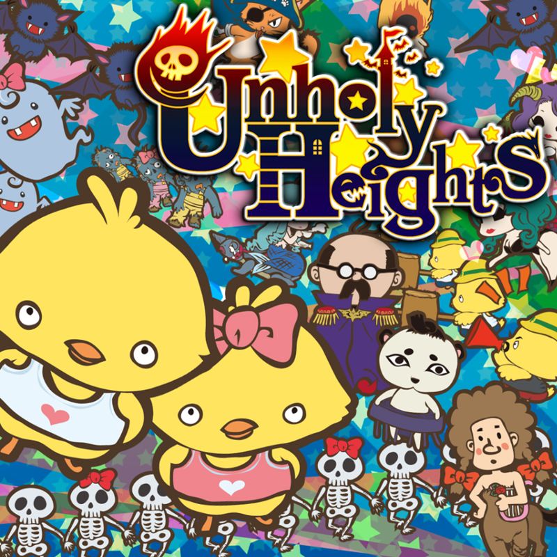 Front Cover for Unholy Heights (Nintendo Switch) (download release)