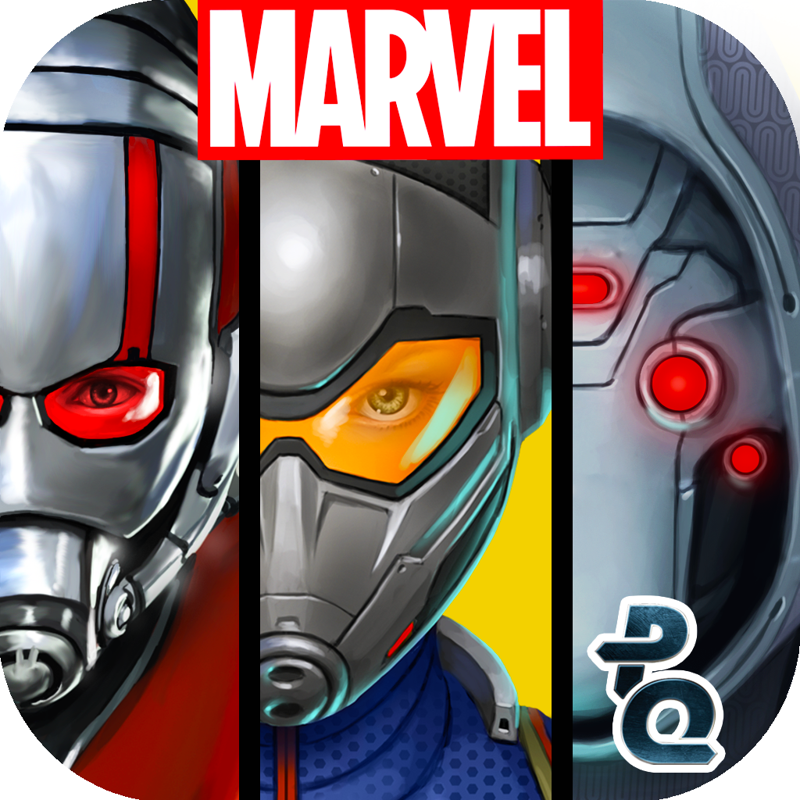 Front Cover for Marvel Puzzle Quest (iPad and iPhone): R156 release (Ant-Man and the Wasp)