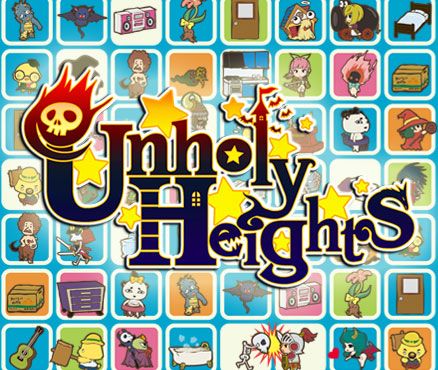 Front Cover for Unholy Heights (Nintendo 3DS) (download release)