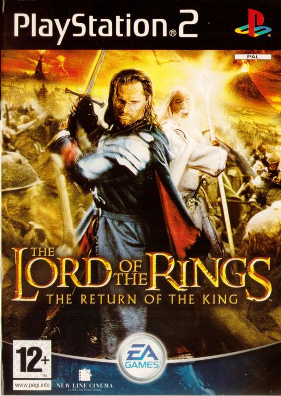 Front Cover for The Lord of the Rings: The Return of the King (PlayStation 2)