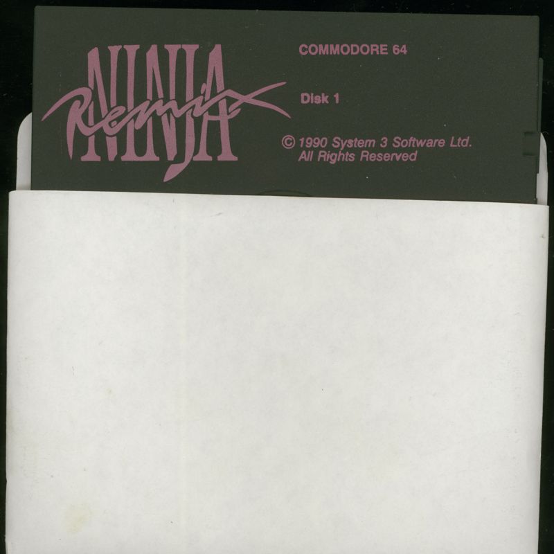 Media for Ninja Remix (Commodore 64)