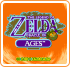 Front Cover for The Legend of Zelda: Oracle of Ages (Nintendo 3DS)