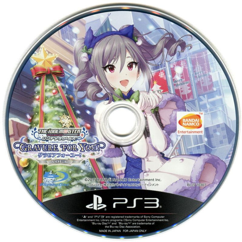 Media for TV Anime The iDOLM@STER: Cinderella Girls - G4U! Pack: Vol.6 (PlayStation 3) (First Print release)