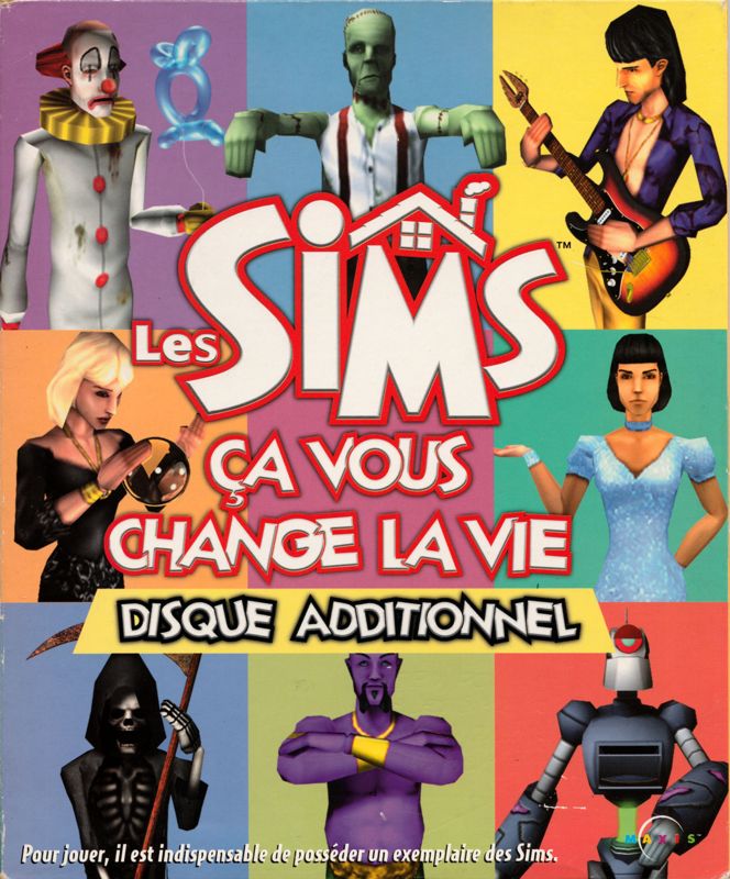 Front Cover for The Sims: Livin' Large (Windows)