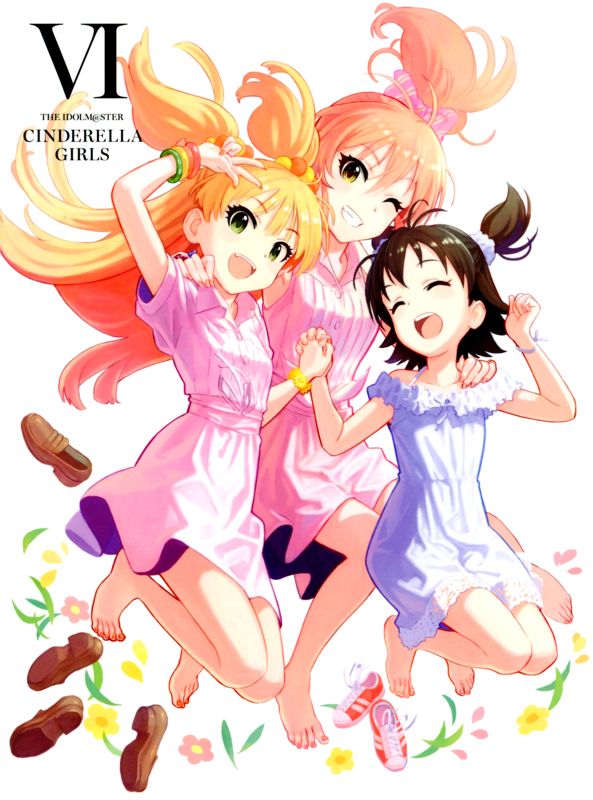 Extras for TV Anime The iDOLM@STER: Cinderella Girls - G4U! Pack: Vol.6 (PlayStation 3) (First Print release): Cinderella Girls VI - Digipak - Front