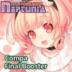 Front Cover for Hyperdimension Neptunia: Compa Final Booster (PlayStation 3) (download release)