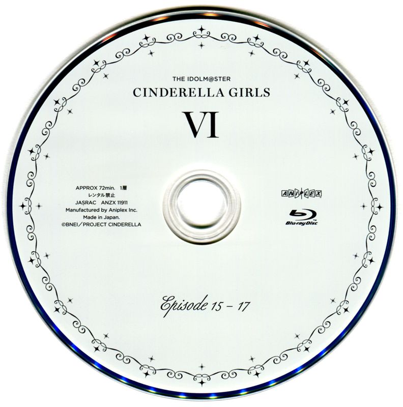 Extras for TV Anime The iDOLM@STER: Cinderella Girls - G4U! Pack: Vol.6 (PlayStation 3) (First Print release): TV Series