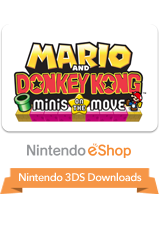 Front Cover for Mario and Donkey Kong: Minis on the Move (Nintendo 3DS)