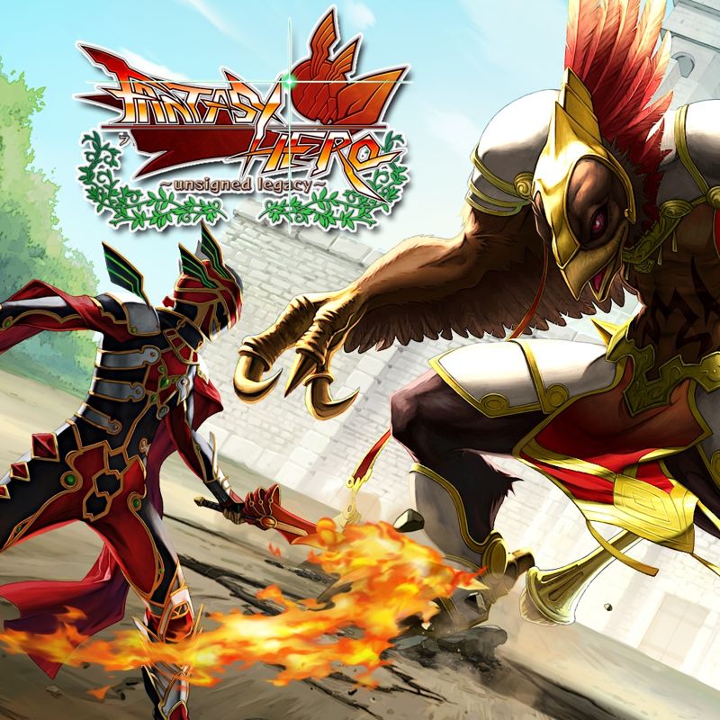 Front Cover for Fantasy Hero: Unsigned Legacy (PS Vita) (download release)