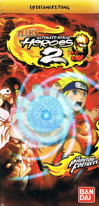 JAPAN Naruto: Ultimate Ninja Heroes 2: The Phantom Fortress (Guide Book)