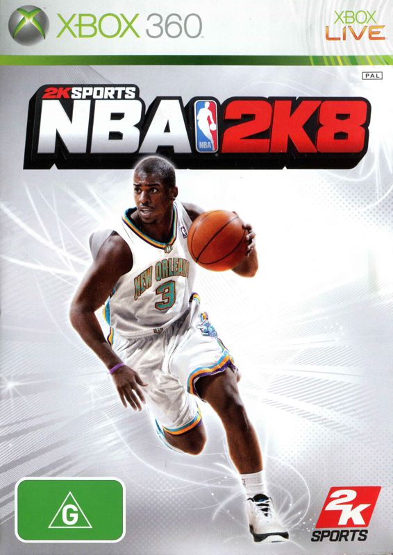 Front Cover for NBA 2K8 (Xbox 360)