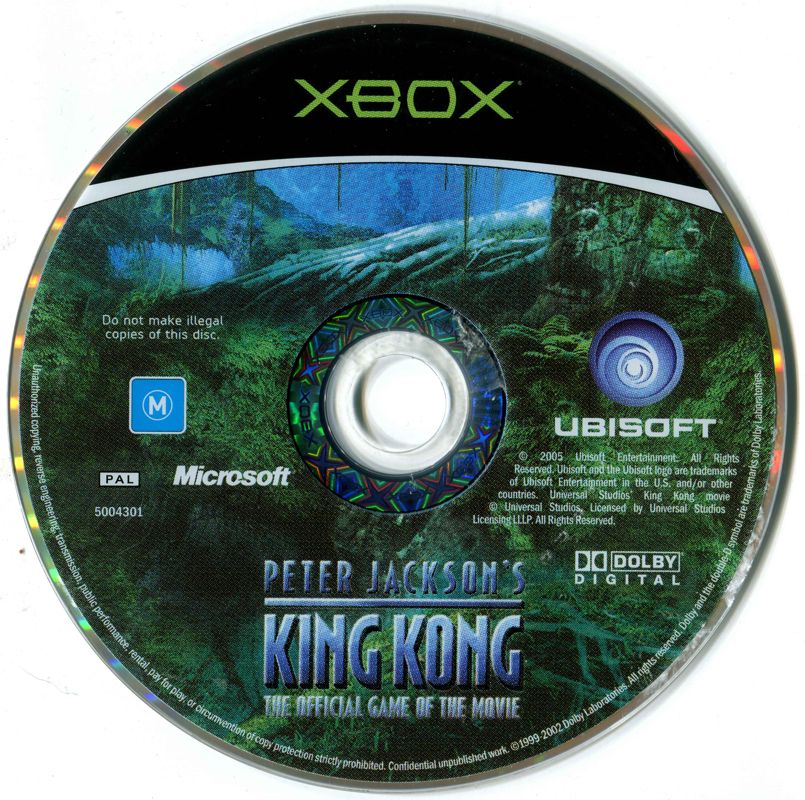 Media for Peter Jackson's King Kong: The Official Game of the Movie (Xbox)