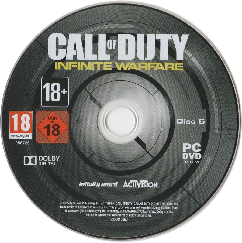Media for Call of Duty: Infinite Warfare (Legacy Edition) (Windows): Disc 5