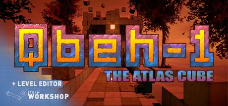 Front Cover for Qbeh-1: The Atlas Cube (Macintosh and Windows) (Steam release)