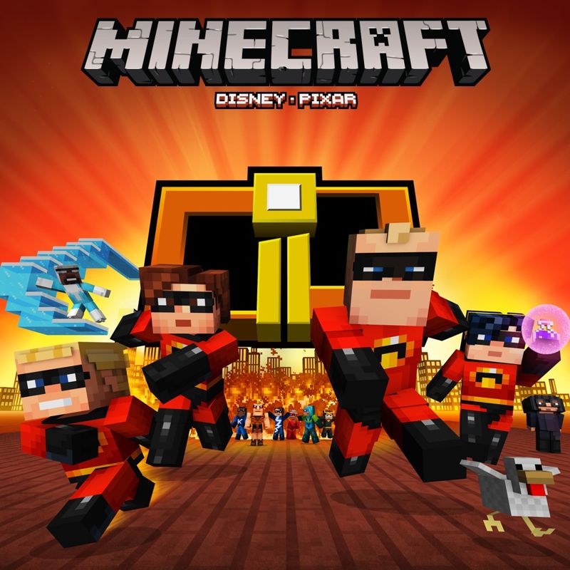 Front Cover for Minecraft: The Incredibles Skin Pack (PlayStation 3) (download release)