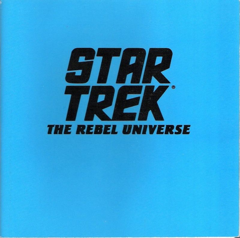 Manual for Star Trek: The Rebel Universe (Commodore 64): Front