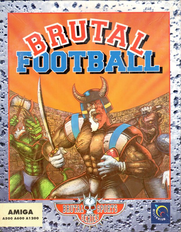 Front Cover for Brutal Sports Football (Amiga)