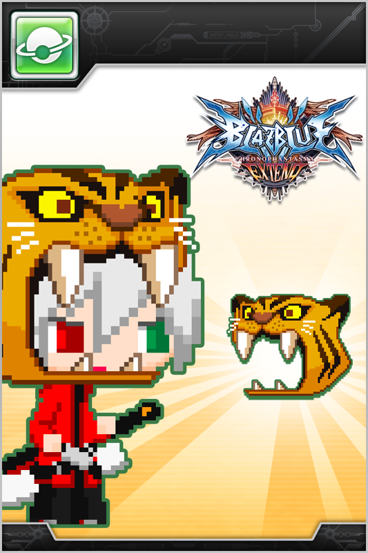 Front Cover for BlazBlue: Chrono Phantasma Extend - Tiger Mask (Xbox One) (download release)