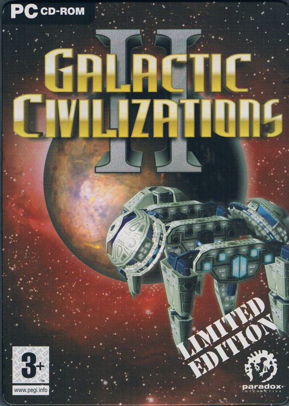 Front Cover for Galactic Civilizations II: Dread Lords (Collector's Edition) (Windows) (Steelbook release)