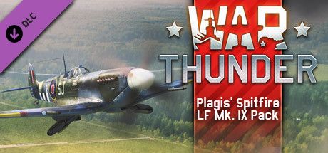Front Cover for War Thunder: Plagis' Spitfire LF Mk. IX (Linux and Macintosh and Windows) (Steam release)