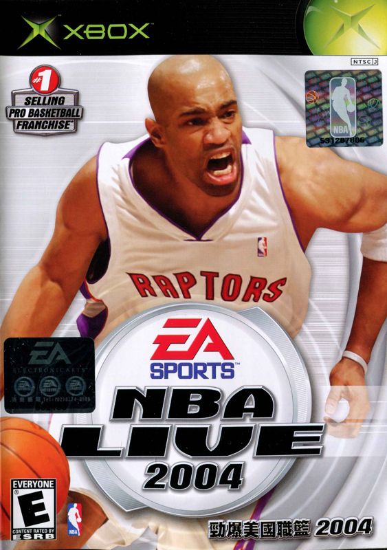 NBA Live 2004 cover or packaging material - MobyGames