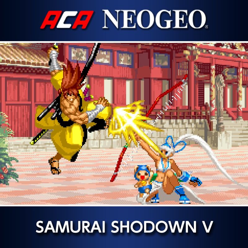 Front Cover for Samurai Shodown V (PlayStation 4) (download release)