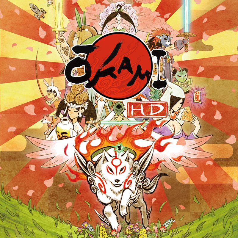 Front Cover for Ōkami (Nintendo Switch) (download release)