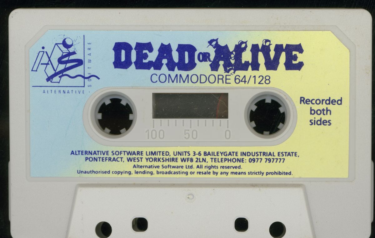 Media for Dead or Alive (Commodore 64)