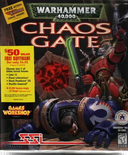 Front Cover for Warhammer 40,000: Chaos Gate (Windows)