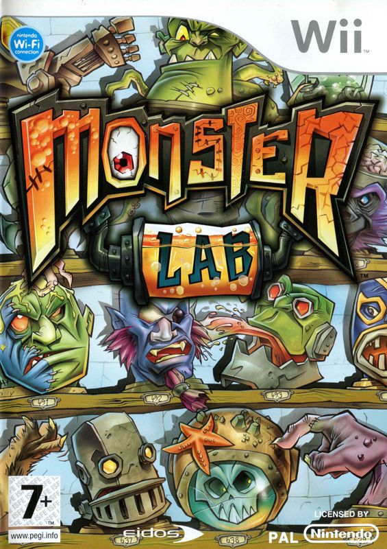 Front Cover for Monster Lab (Wii)