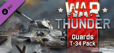 Front Cover for War Thunder: Guards T-34 Pack (Linux and Macintosh and Windows) (Steam release)