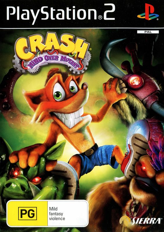 Crash Mind Over Mutant Cover Or Packaging Material MobyGames