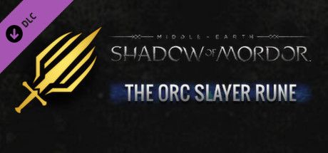 Front Cover for Middle-earth: Shadow of Mordor - Orc Slayer Rune (Linux and Macintosh and Windows) (Steam release)
