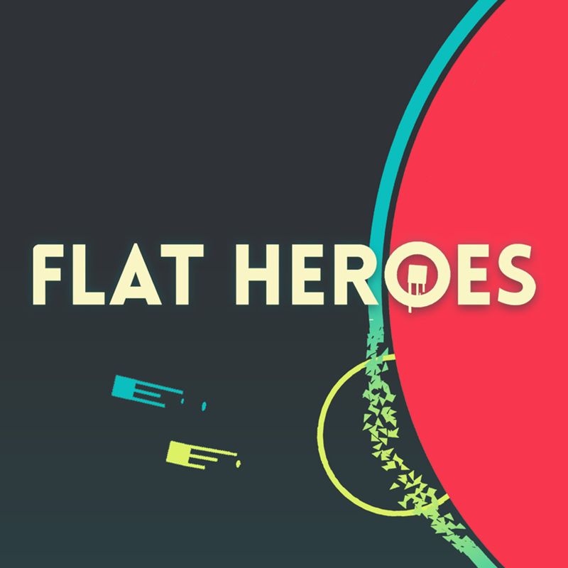 Front Cover for Flat Heroes (Nintendo Switch) (download release)