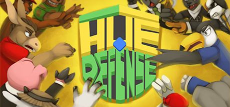 Front Cover for Hue Defense (Windows) (Steam release)
