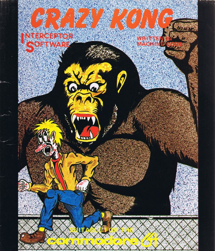 Front Cover for Crazy Kong (Commodore 64)