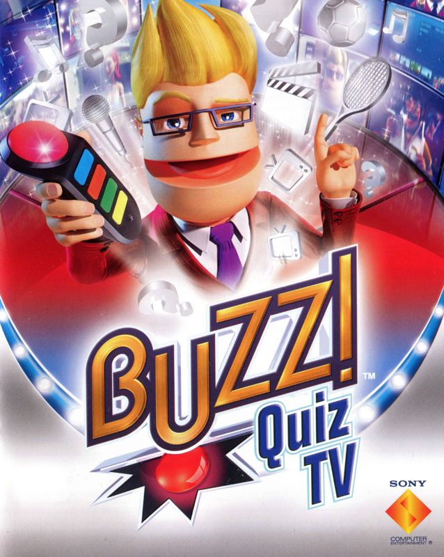 Manual for Buzz! Quiz TV (PlayStation 3): Front