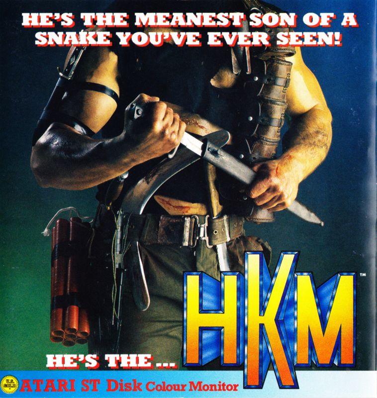 Front Cover for HKM (Atari ST)