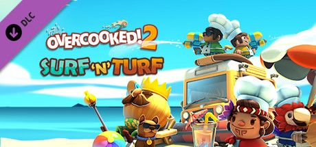 Front Cover for Overcooked! 2: Surf 'n' Turf (Linux and Macintosh and Windows) (Steam release)