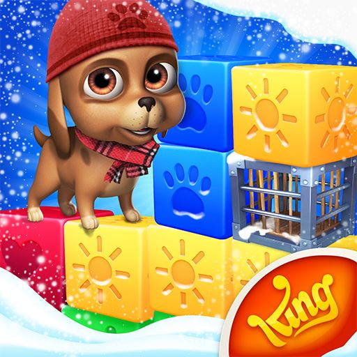 Front Cover for Pet Rescue Saga (Browser) (Facebook release): Winter theme