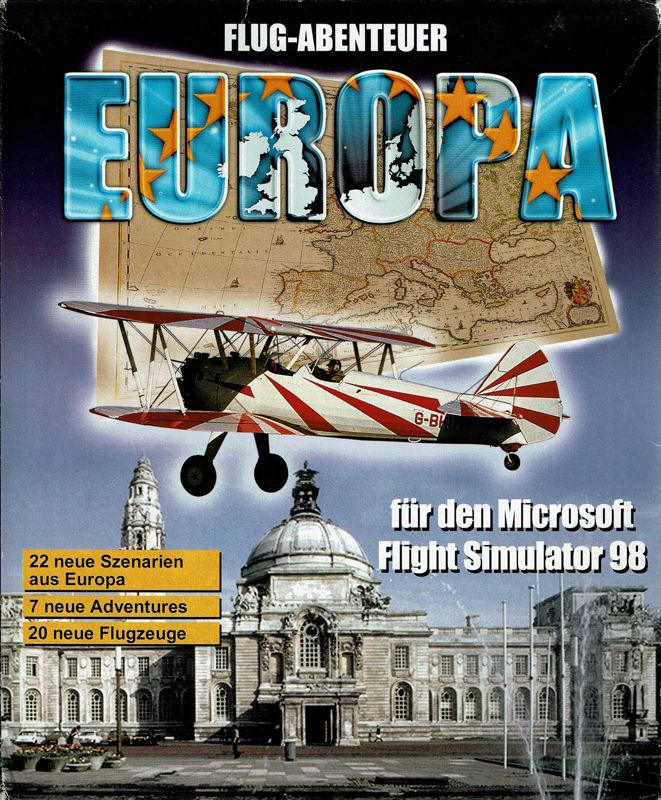 Front Cover for Flug-Abenteuer Europa (Windows)