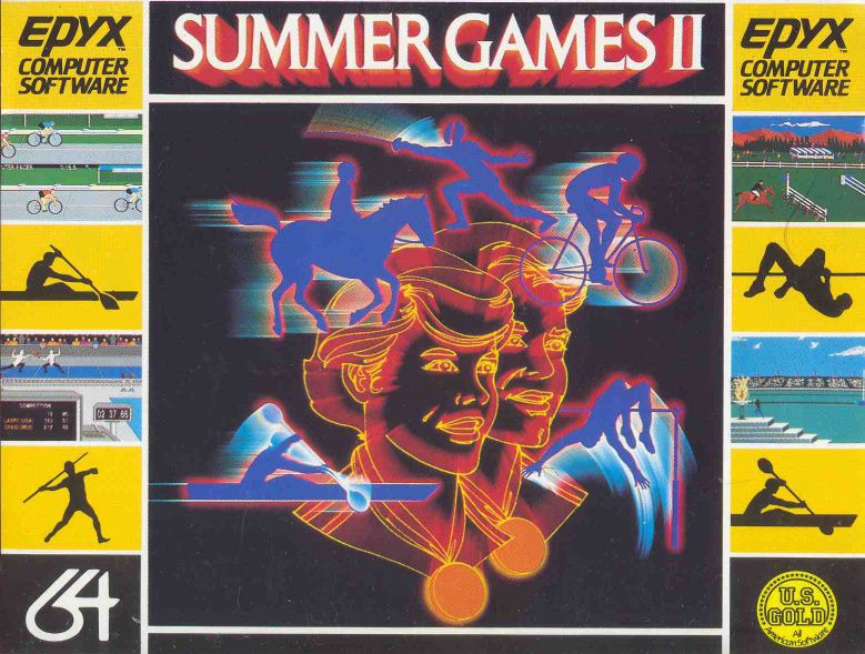 Summer Games II cover or packaging material - MobyGames