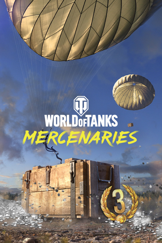 Front Cover for World of Tanks: Mercenaries - Triple Threat (Xbox One) (download release)